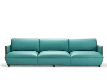 KATALANA - 4 seater leather sofa by Papell Design - view 2